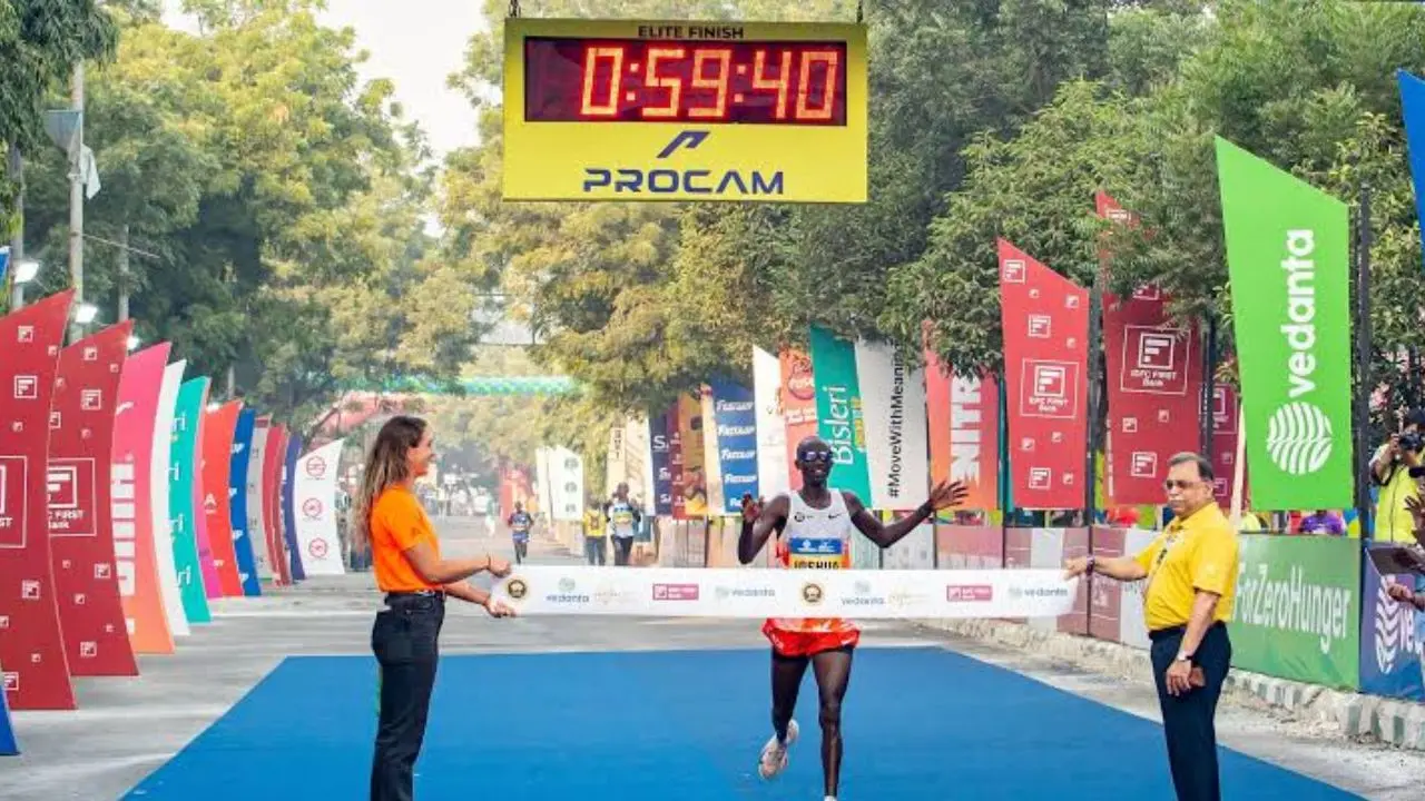 Vedanta Delhi half-marathon 2026 scheduled for October 18; registrations open Delhi half marathon (Pic: Olympics)